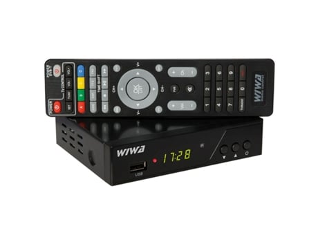 Sintonizador TDT WIWA TUNER DVB-T/T2 H.265 PRO (Full HD)