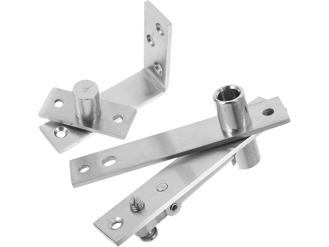 Bisagras Ocultas De Acero Inoxidable Para Puertas, Bisagras Pivotantes Resistentes Para Muebles.
