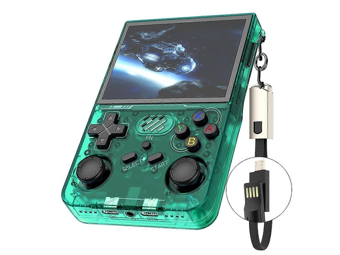 Consola De Juegos Portátil R36xx Con Pantalla De 3,5 Pulgadas, Controlador De Juegos Arcade Retro, Versión Estándar, Sin Tarjeta Tf C