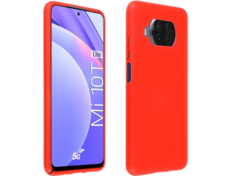 Carcasa Xiaomi Mi 10T Lite AVIZAR Semirrígida Matt Rojo
