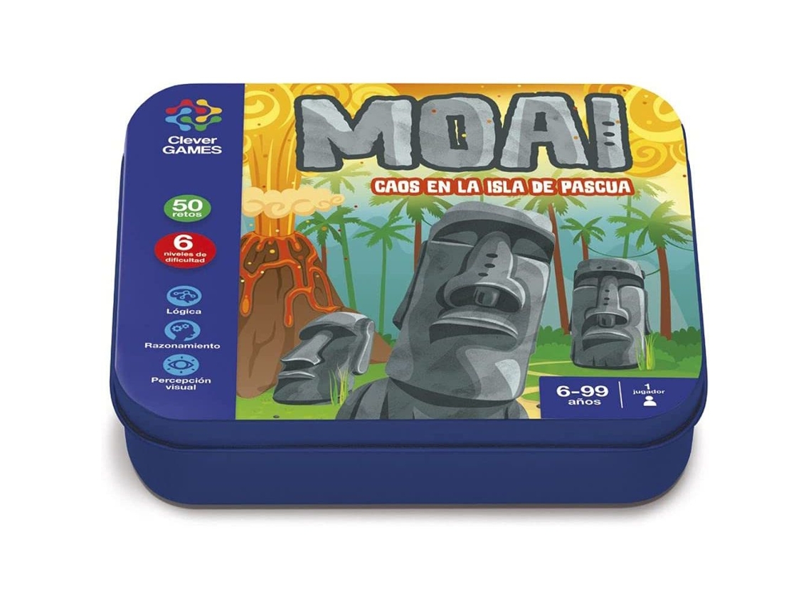Juego Educativo IMAGILAND  Inteligente Caixa de Metal Moai