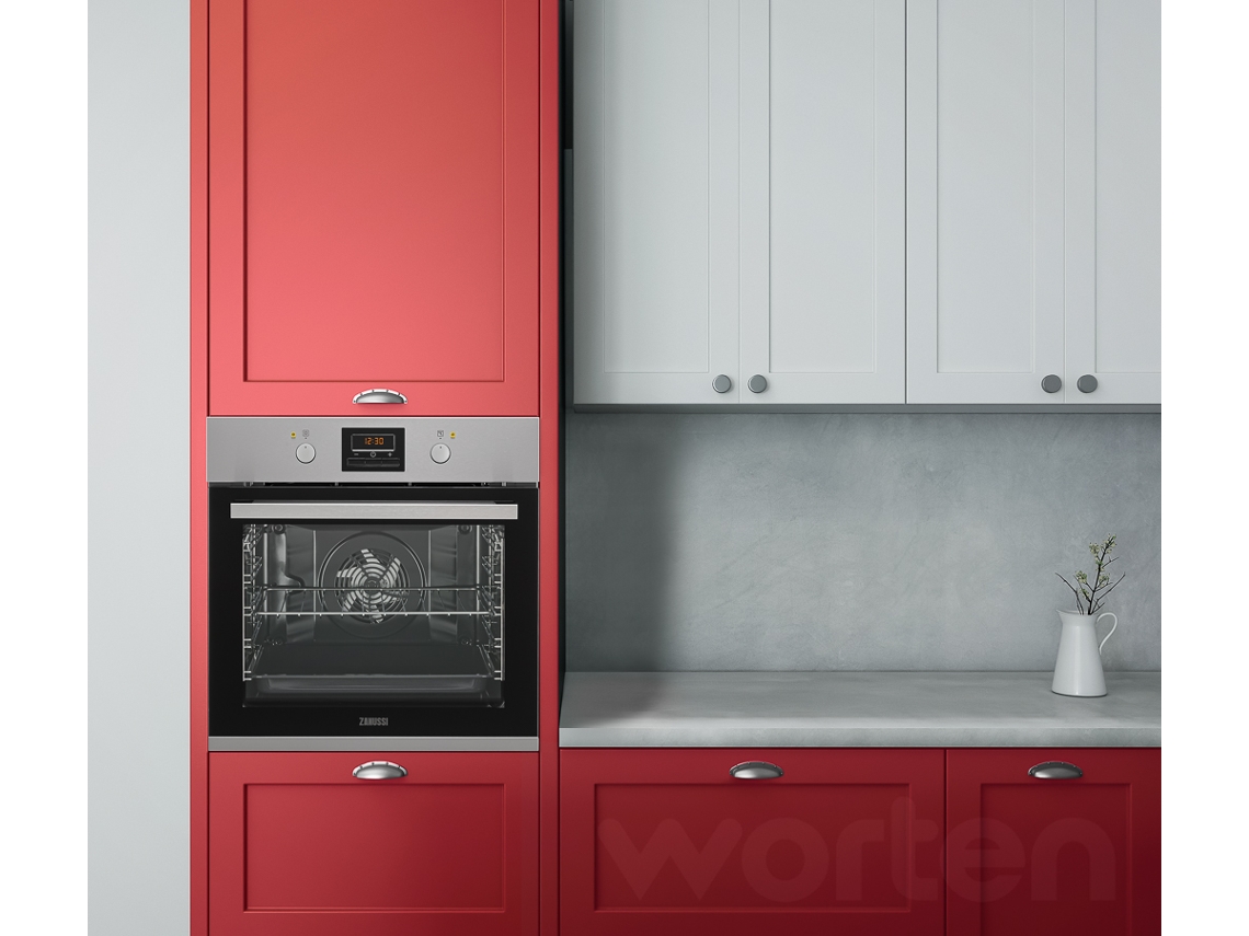 Horno ZANUSSI ZOB25602XU L - 59.4 cm - Hidrolítico - Inox) | Worten.es