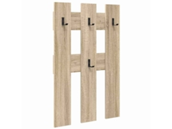 Maison Exclusive - Perchero De Pared Roble Sonoma 65 X 3 X 100 Cm
