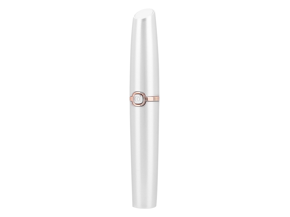 Afeitadora Eléctrica Mini Multifuncional Para Cejas Y Pelo Painless En Color Blanco Labial