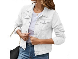 2026-chaqueta Vaquera Corta Manga Larga Para Mujer Con Hebilla En Bolsillo S2024123014671