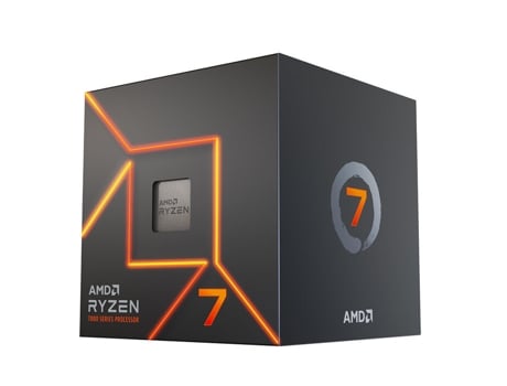 Procesador AMD Ryzen 7 7700 - 5.3GHz/40Mo/AM5/BOX
