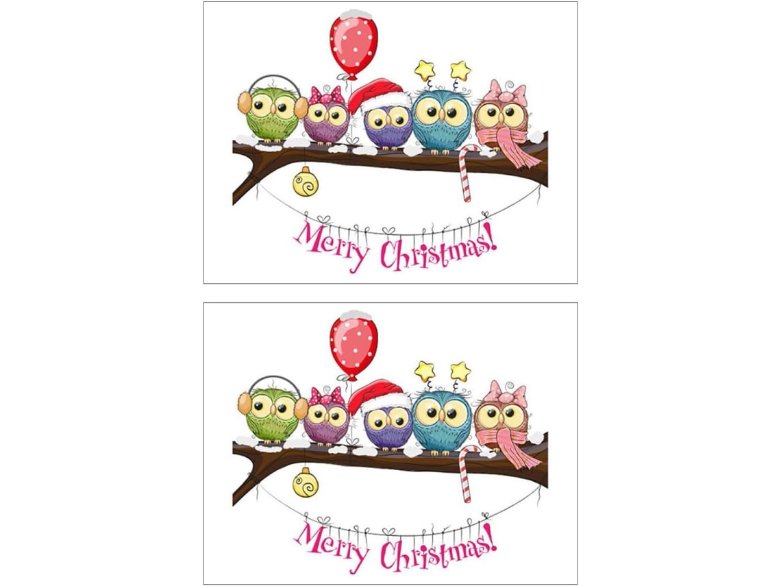 Pegatinas Para Ventanas. Fáciles De Aplicar Y Quitar, Las Pegatinas Navideñas Para Ventanas Se Pueden...