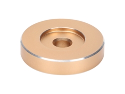 Adaptador Para Tocadiscos De 45 Rpm Con Orificio Grande, Lámina De Conversión Para Vinilo, Adaptador De Abrazadera