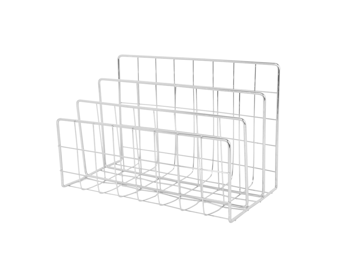 Elegante Separador De Libros De Hierro Para Organizar Estanterías De Oficina Y Hogar.