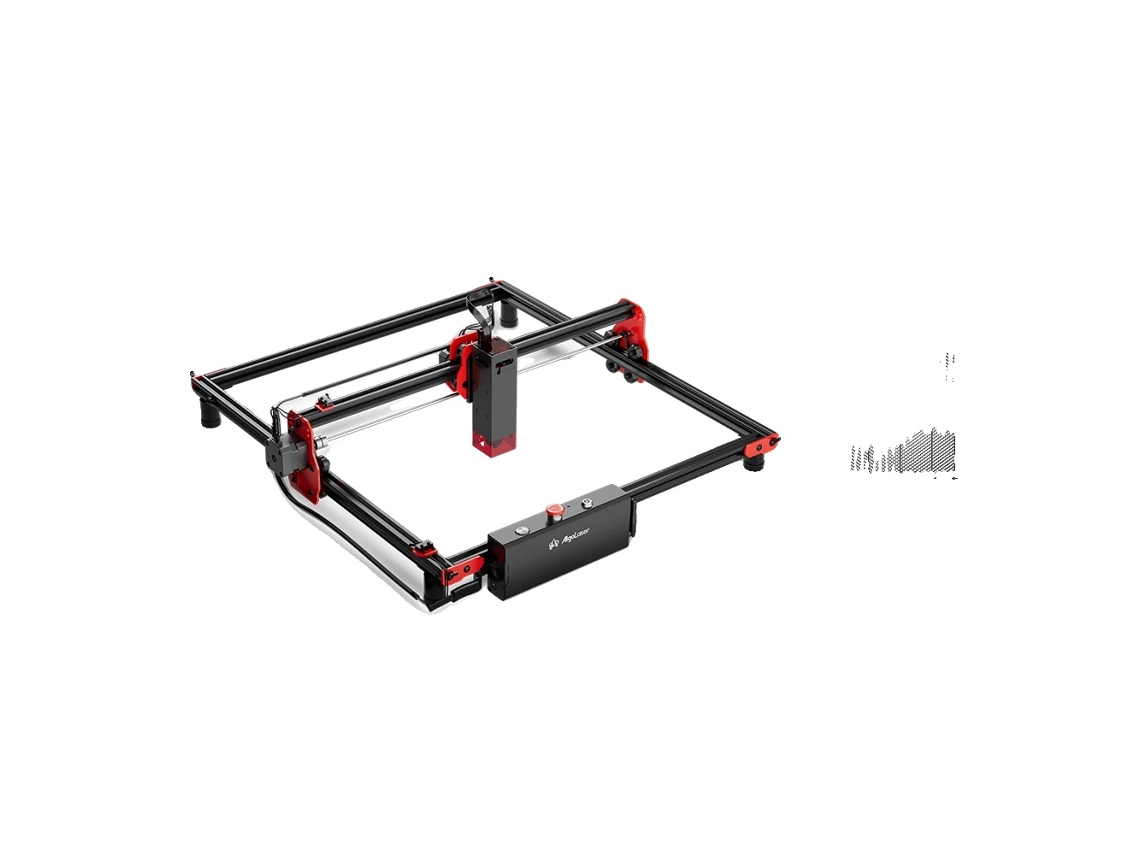 Máquina de grabado láser, corte de alta precisión, diseño fácil de usar, Algolaser 10w 2 OEM