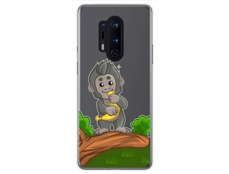 Carcasa OnePlus 8 Pro TUMUNDOSMARTPHONE Dibujos Transparente Multicolor