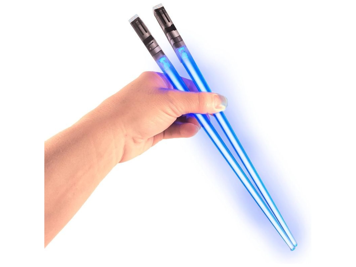 Palillos Led Reutilizables Con Forma De Sable De Luz Para Sushi, Estilo Star Wars.