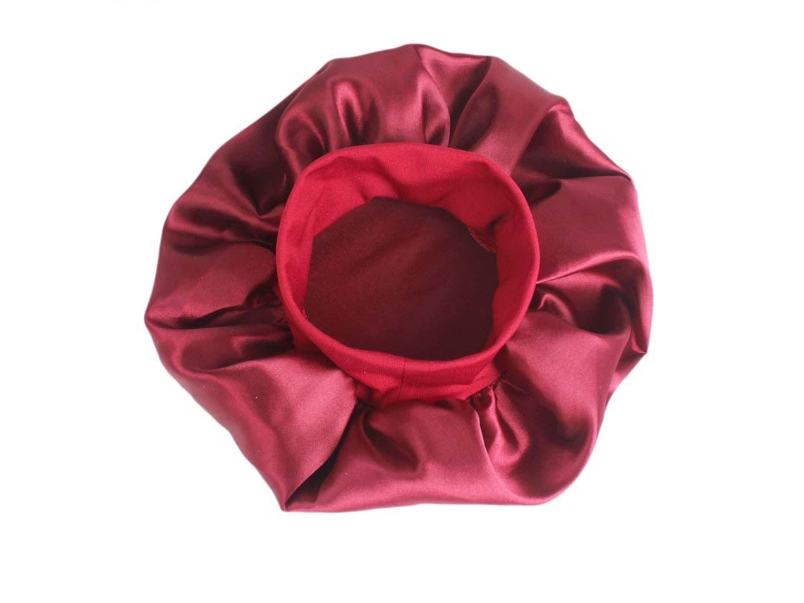 Gorro de satén, gorro de seda para dormir, gorro elástico para la cabeza, gorro para el pelo, gorro Unisex