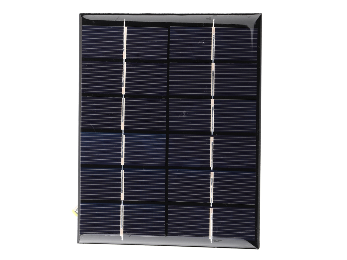 Mini panel solar policristalino 2026 de 6 V y 2 W, portátil para exteriores, cargador de batería DIY