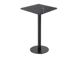 Mesa Alta 60x60 cm en Aglomerado con Recubrimiento de Melamina Oviala