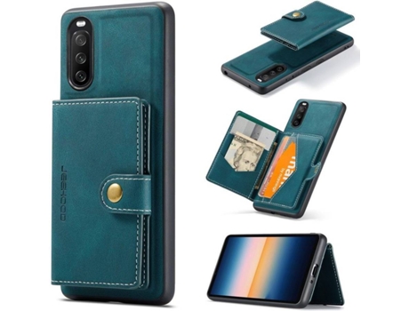 Funda Sony Xperia 10 III 5G HFS-HOUSE Magnétique Verde