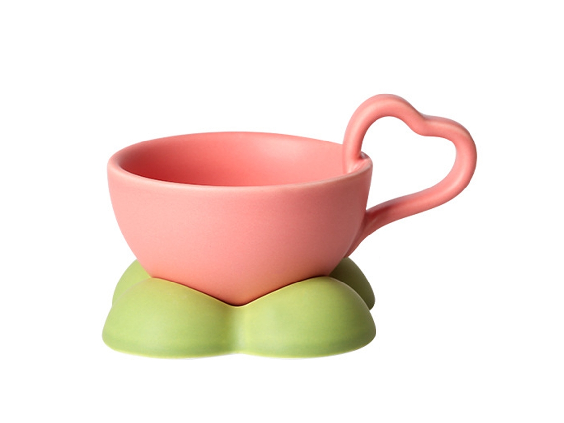 Juego de tazas de café de 160ml con bandeja, ideal para fiestas, familia o café. RNEMITERY