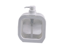 Botella De Loción De Viaje Recargable De Pet Transparente De 500 Ml, Vacía E Inodora.