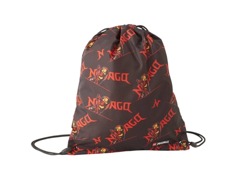LEGO Ninjago Gymsack 10034-2302, para un chico, Bolsas (negro - One size EU)