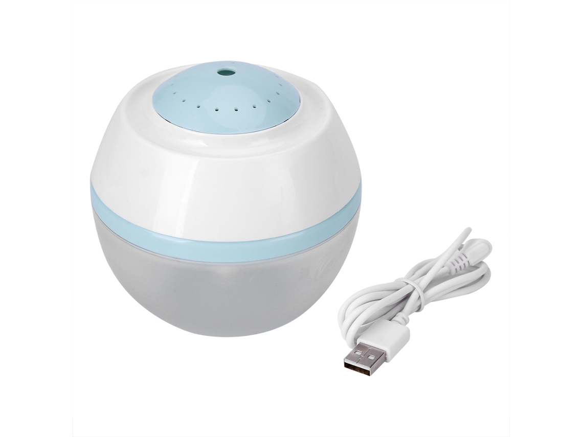 Humidificador ultrasónico LED de 500 ml con difusor de aceite que cambia de 7 colores para el hogar y la oficina
