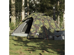 Tienda De Campaña Iglú Para 3 Personas Impermeable Camuflaje