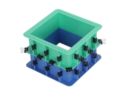 Kit de moldes ajustables para hacer moldes de silicona, kit de moldes de combinación y capas gratuito, juego de 2 moldes de silicona, Mdug