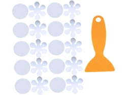 Juego De 3 Pegatinas Antideslizantes Para Suelo De Baño, Fáciles De Instalar, Para Escaleras Y Piscinas.