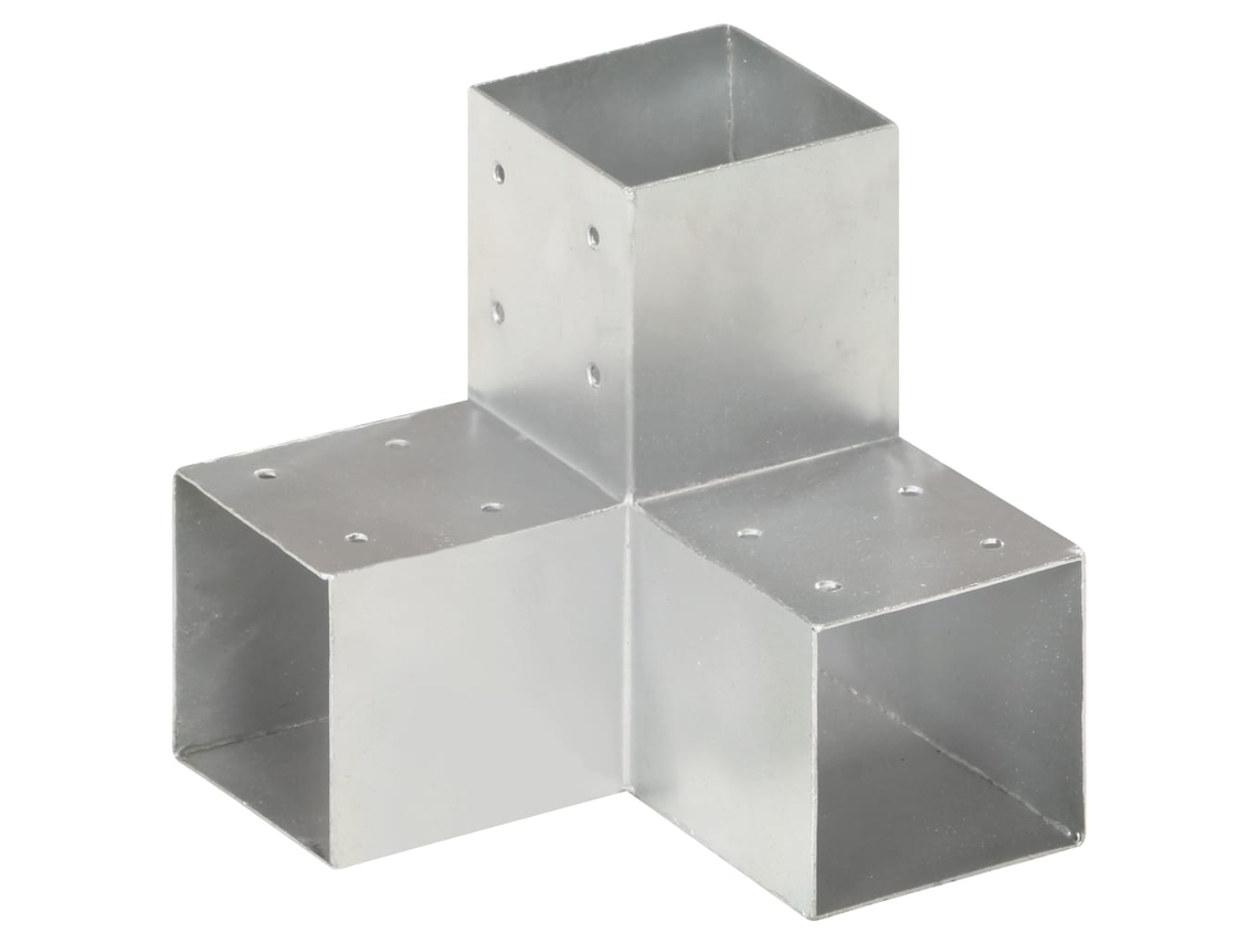 Base de poste en forma de Y de 91 x 91 mm de metal galvanizado Lovely Home