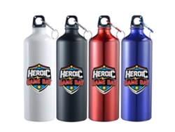 Botella Deportiva De Aluminio Ligera Y Duradera De 1 Litro De Gran Capacidad Para Montañismo, Ciclismo Y Senderismo.