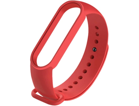 Correa SKYHE Genérico Lisa (Xiaomi Mi Band 3 - Rojo)