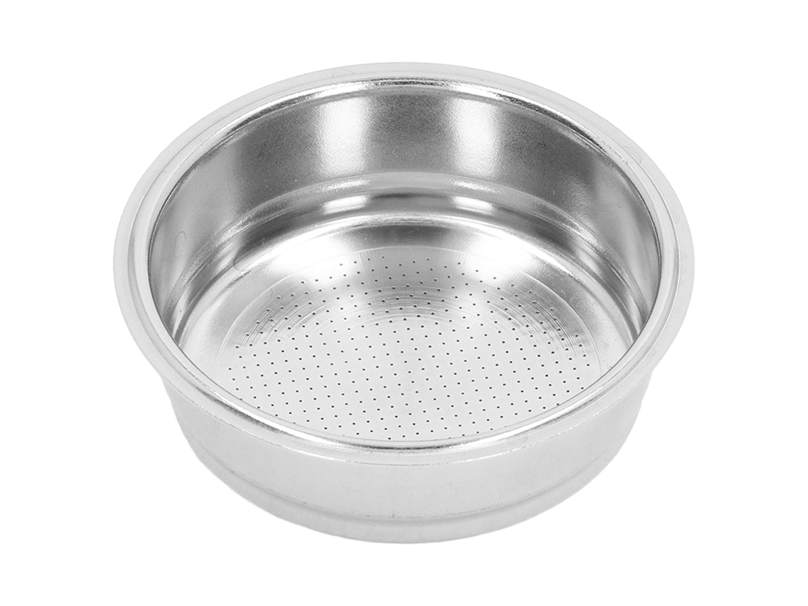 Cesta De Filtro De Acero Inoxidable Para Portafiltro De 1 Taza Con Diseño Poroso Para Mango De 51 Mm
