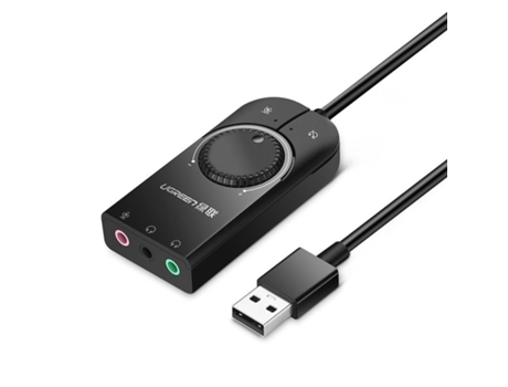 Micrófono Externo Con Interfaz USB Ugreen SLOWMOOSE (Multifunción -100Cm)