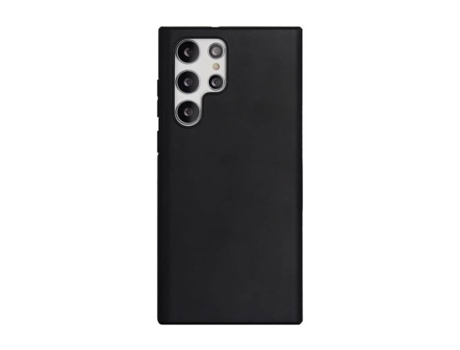 Funda Ultra Recycletek Soft para Samsung Galaxy S22 Ultra MUVIT Plástico Negro