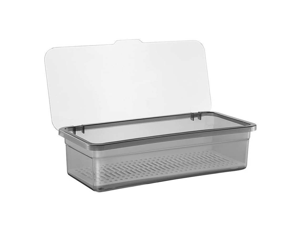 2026da-organizador De Cubiertos Con Tapa Para Cajón De Cocina, Tráyector De Plástico Transparente, Almacenamiento Multifunción