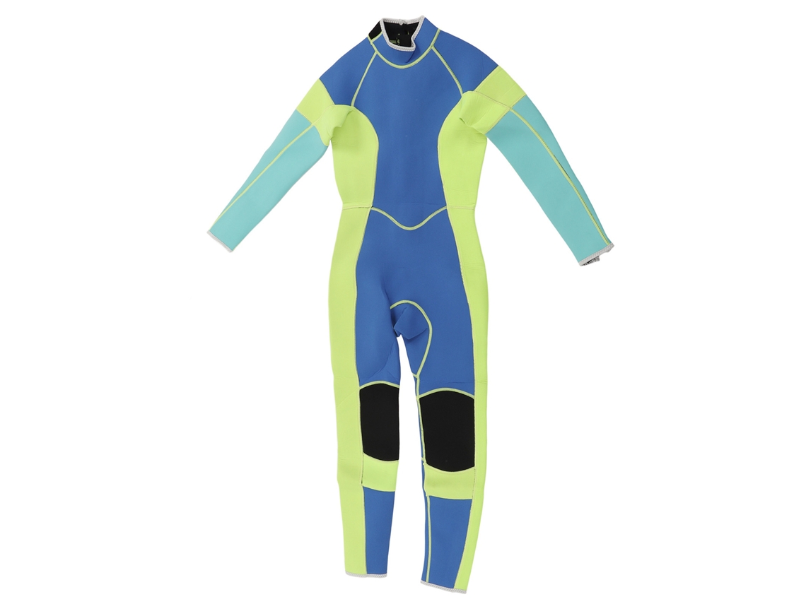 Traje de neopreno de manga larga de 3 mm para mujer, ideal para deportes acuáticos - Talla L