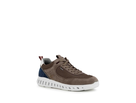Zapatillas GEOX Piel y textil Hombre (43 - Gris)