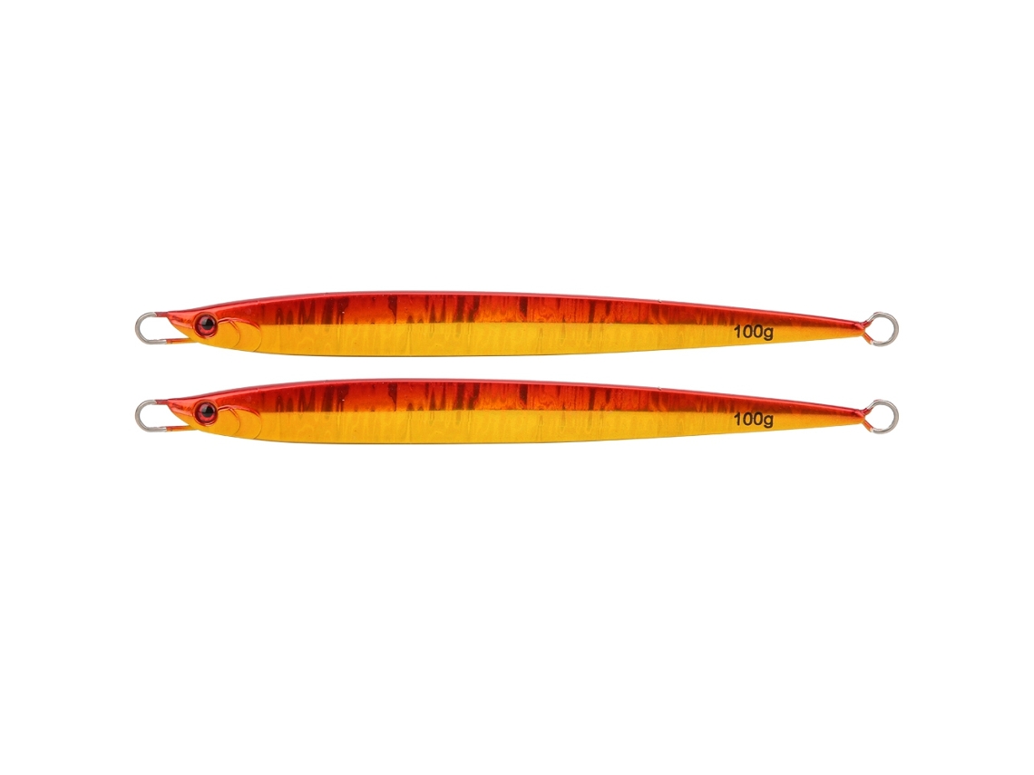 Lure (fast Jerk Jig, Fast Sinking) Señuelo De Pesca Marina De Plomo De 100g Para Lanzamiento En La Orilla Q13 2pcs