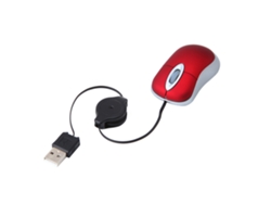 Ratón (cable Usb Óptico Mini Retráctil)