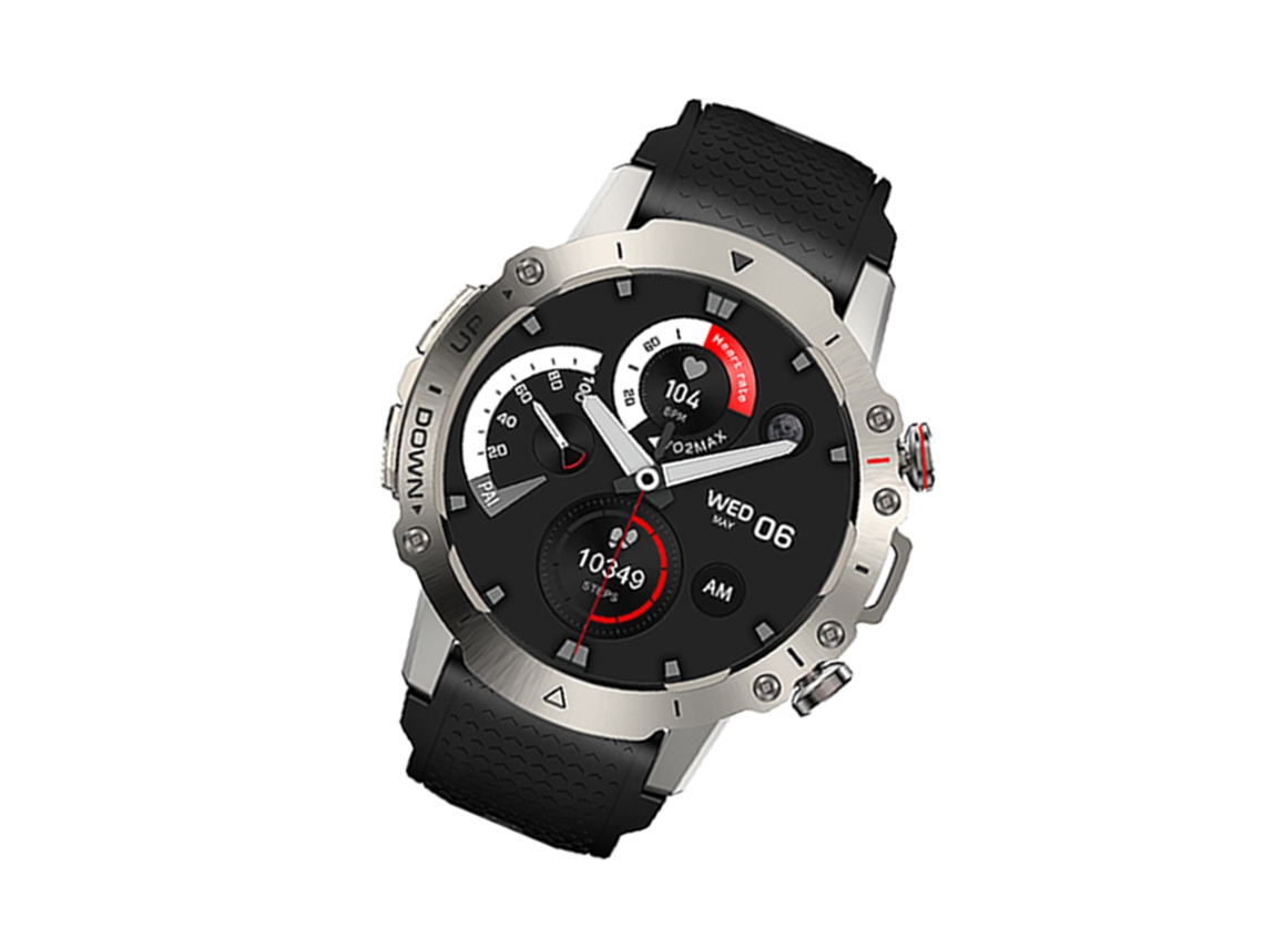 Reloj Inteligente Elf3 Con Monitor De Salud Ip67, Rastreador De Actividad Física, Bluetooth, Función De Llamadas Y Pantalla Táctil Tft.