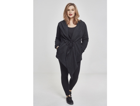 Abrigo URBAN CLASSICS Mujer (3XL - Negro)