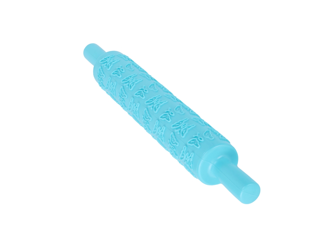 Rodillo De Plástico Para Azúcar Grabado Para Decorar Masa De Pasteles Y Galletas Con Forma De Mariposa. Utensilio De Cocina.