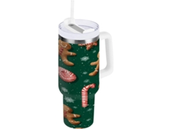 Galleta Vaso Botella Taza Acero Inoxidable - Vaso Térmico Portátil