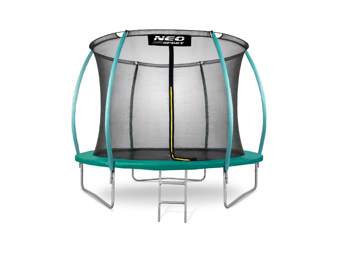 Trampolín de jardín de 312cm con malla interior NEO-SPORT