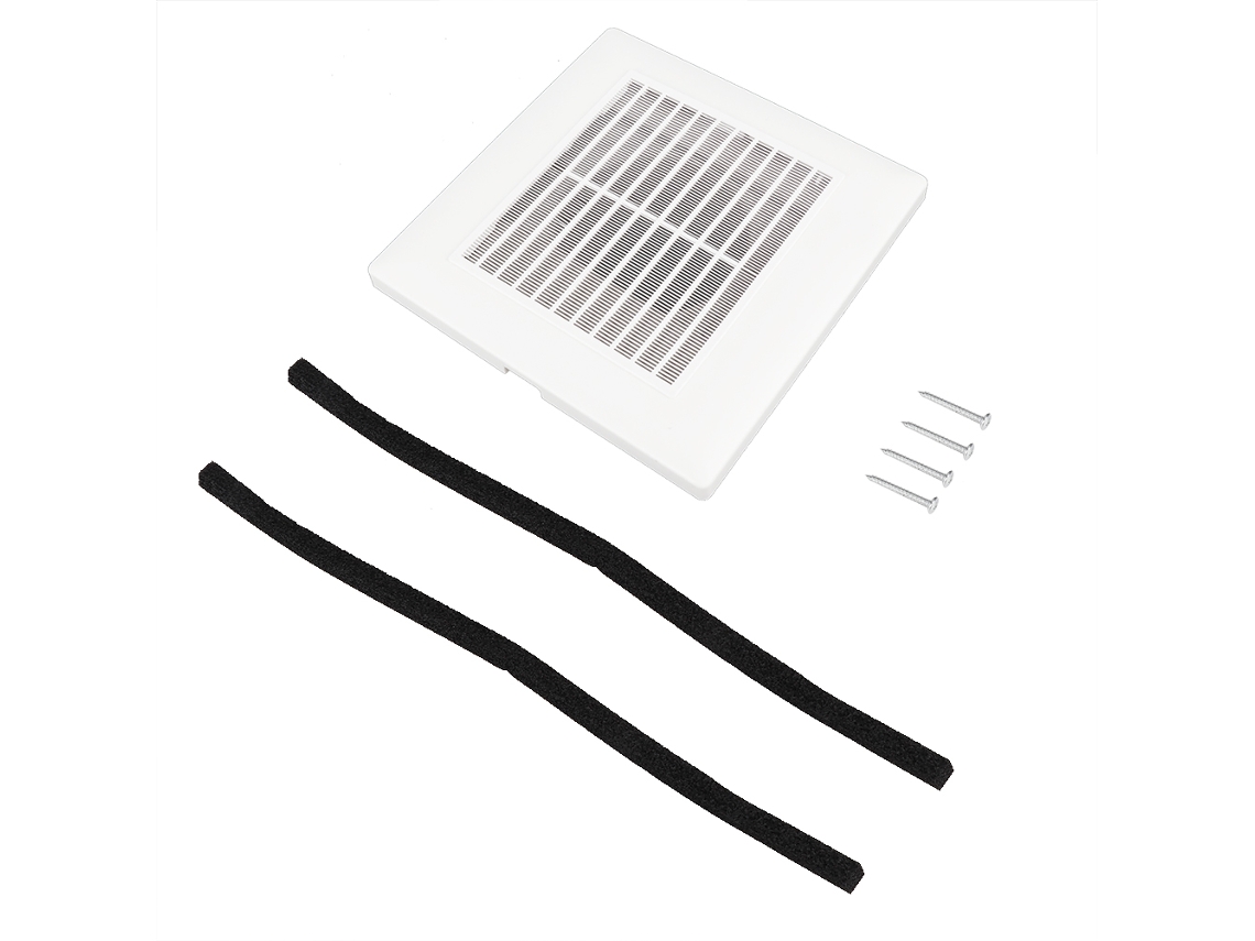 Rejilla de ventilación interior cuadrada ajustable de Φ75 mm