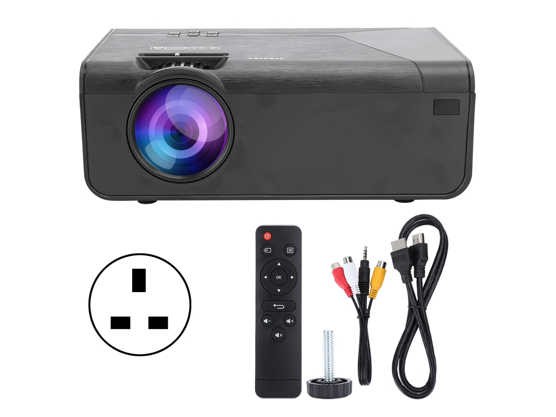 Projetor LAXISCREED 1080p 4200lm Hdmi Portátil