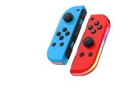 Mandos Joy-Con izquierdo y derecho para Switch AJc Azul y Rojo YUNZII (sin correa de muñeca)