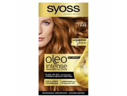 Tinte sin Amoniaco SYOSS Oleo Intense Nº 7-77 Cobrizo Ardiente (5 Unidades)