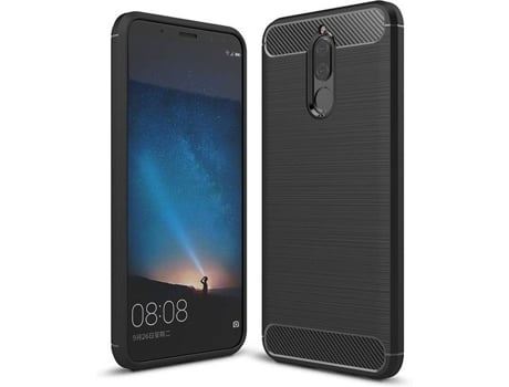 Carcasa Huawei Mate 10 Lite Multi4you Gel TPU Carbono Negro
