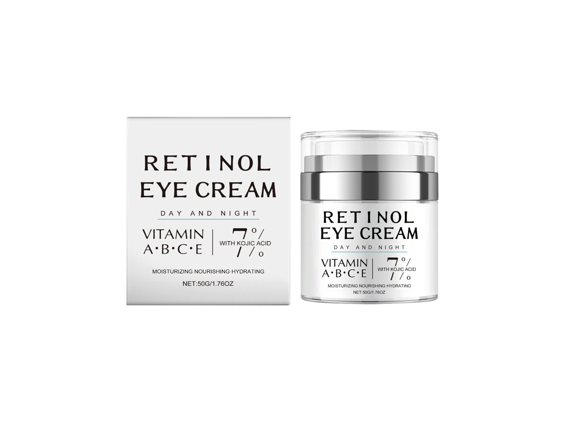 Crema antiedad para el contorno de ojos con retinol.