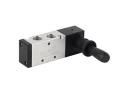 Válvula Neumática De Control Manual De 5 Puertos 3 Posiciones Palanca Manual 0~0.8mpa (4h330c-10)